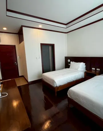 ห้องเตียงแฝด พร้อมระเบียง