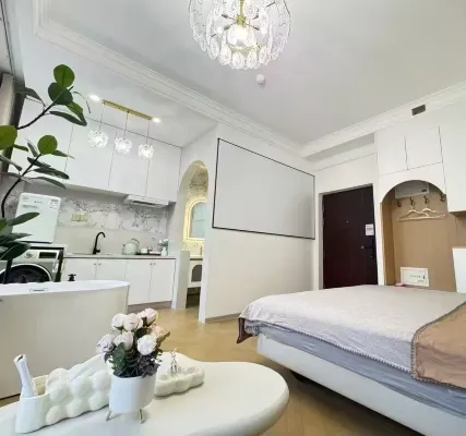 Qisuo Yaju LOFT Duplex Apartment (Zhoucun Wuyue Plaza) - Condos