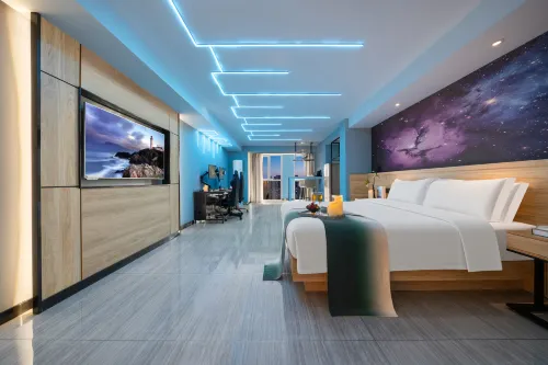 Ye And Chen E-sports Movie Hotel (Shijiazhuang Xinshizhong Road Store) - Apartemen