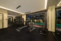 Baoshan Wanda Moments Chinese Inn · Ancient Road Private Hot Spring Villa - Gym