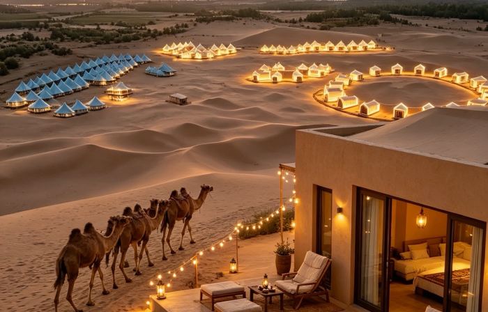 Sand Wilderness · Tengger Shapo Galaxy Star Resort Cluster