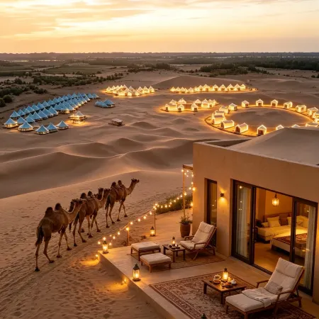 Sand Wilderness · Tengger Shapo Galaxy Star Resort Cluster