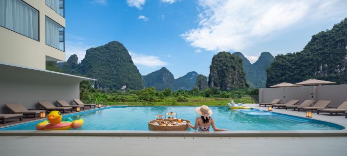 Huayu Shanqing | SHANTI VERDANT Resort Hotel (Yangshuo Ten-Mile Gallery Yulong River) Hotels in Yangshuo
