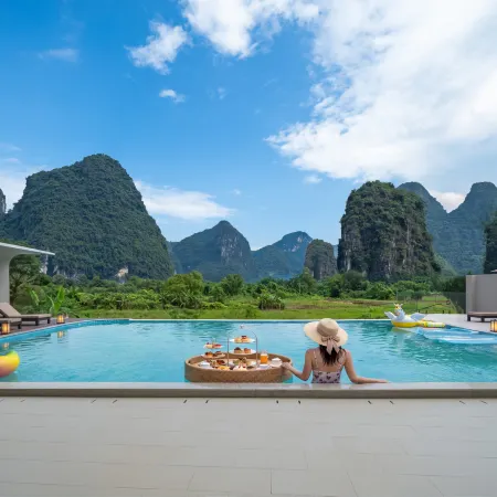 Huayu Shanqing | SHANTI VERDANT Resort Hotel (Yangshuo Ten-Mile Gallery Yulong River)