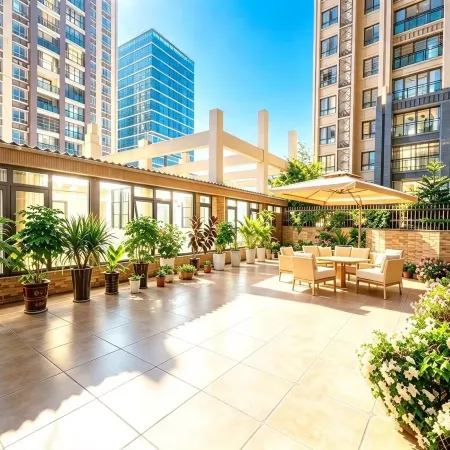 Quxian Garden Business Hotel (Qianrenli Wealth Center Branch)