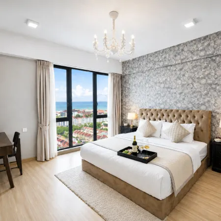 Gurney Seaview 2BR | Bathtub | Luxury Jazz Suites