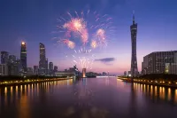 Yufei · Stanny | CLOUDSCAPE · PURE City‑View Mansion (Tiyu West Road, Zhujiang New Town, Guangzhou) - pet friendly