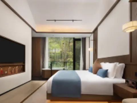 โรงแรมหยู่ บีโบหยวน ทะเลสาบเทียนมู่ โรงแรมใกล้พื้นที่ชมวิวทะเลสาปเทียนมุ