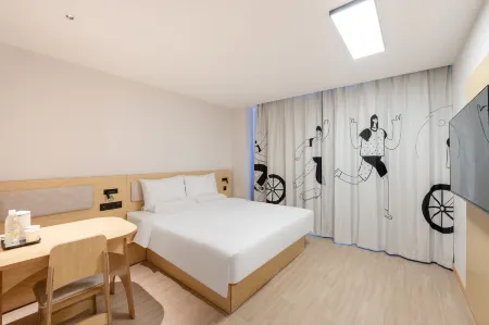 Hi Inn Hotel (Tianjin Beichen Ertongyiyuan) Отели рядом с достопримечательностью «North Campus of Tianjin Metallurgical Vocation-technology Institute»