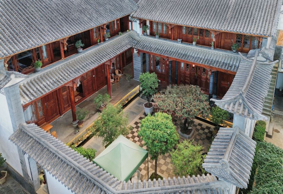 Xiangning Bohai Small Courtyard 침실 사진