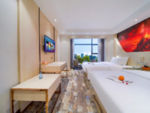 希柏頓アートホテル（上饒万年財富歩行街潤豊ショッピング広場） 万年のホテル