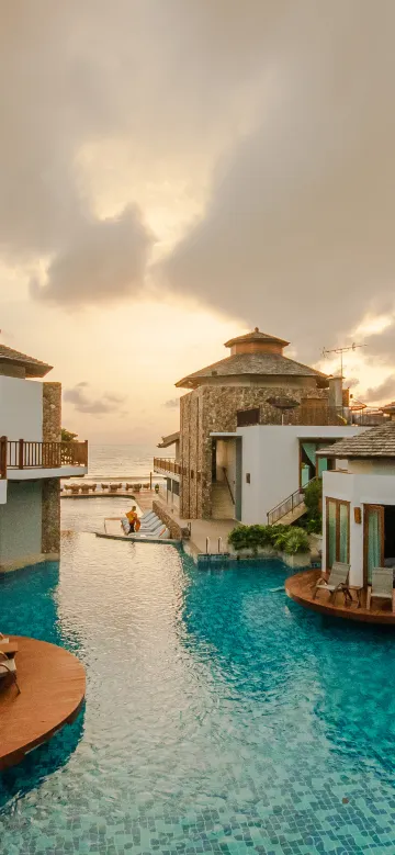 ห้องชั้นเดียว ติดสระว่ายน้ำ