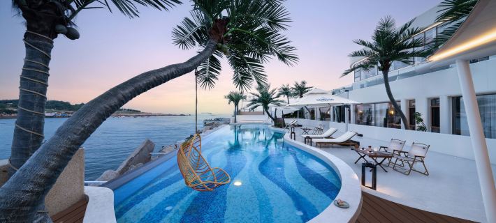 Hai Shang Xi Jing homestay Hotéis em Qingdao