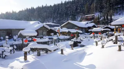 Xuexiang Xuezhimeng Homestay (Xueyun Street Sightseeing Plank Road Branch) Отели в г. Хайлин
