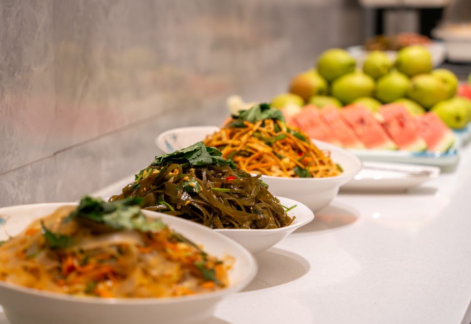 그린트리 호텔 내부 시설 또는 레스토랑