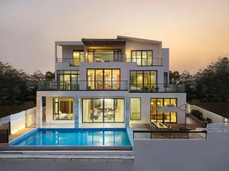 Qushu Holiday Villa (Taishan Yihe Hot Spring City) Отели в г. Тайшань