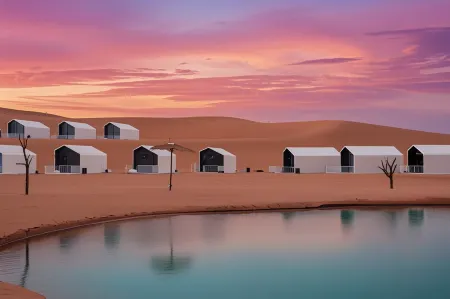 Shahai Shuyu Scenic View Homestay Отели рядом с достопримечательностью «Desert Escalator»