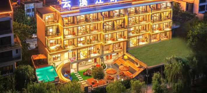 Yunxi River Bank · Jiangjing Zhen Enjoy · Smart Audio-Visual Family Leisure Hotel Hotele w: Powiat Libo