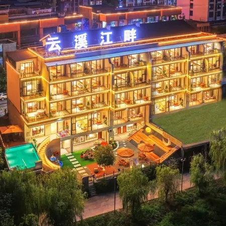 Yunxi River Bank · Jiangjing Zhen Enjoy · Smart Audio-Visual Family Leisure Hotel