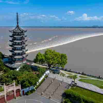 鹽官潮樂之城主唱音樂度假酒店 Hotel Exterior