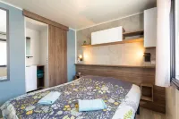 MOBILHOME SOLEIA MAR ESTANG SIBLU VILLAGE  - Front de mer Accès plage privé CLIM 2SDB Canet - balcony