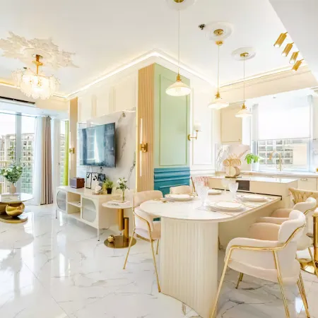 Luxury 2BR Deluxe Azure Resort Beachview Suite with Bathtub & Smart toilet