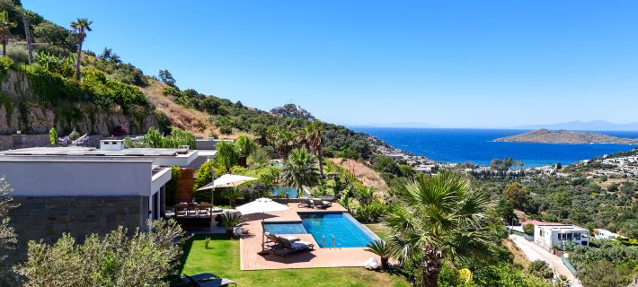 Bodrum Luxury Villa Sea View and Private Pool Hotels in Bodrum