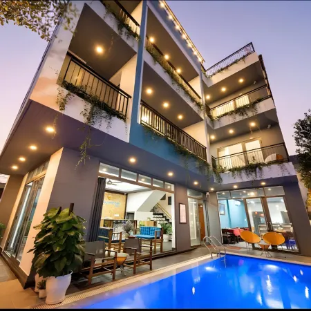 Summer Beach Villa An Bang Отели рядом с достопримечательностью «Пляж Хойан»