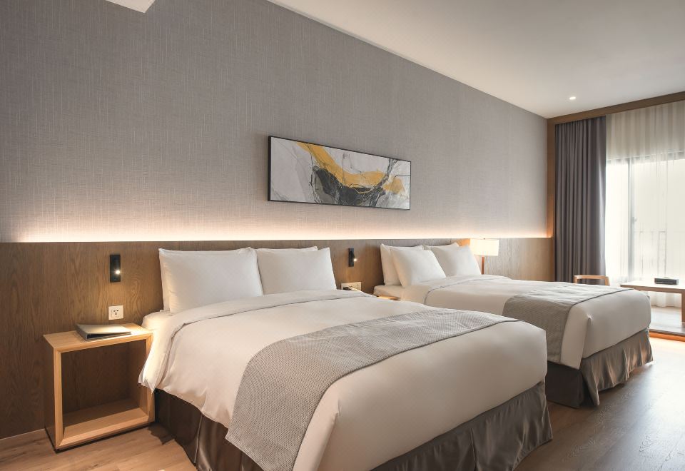 그랜드 반얀 호텔의 옥상 수영장 전경