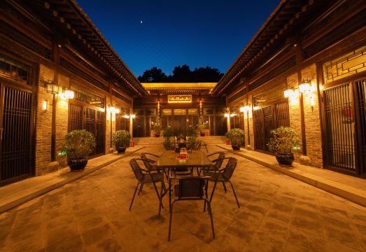 핑야오 고성 숙소 내부 전경