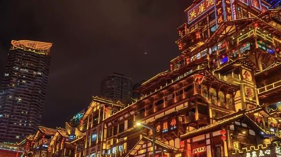 Beichen Riverside View Hotel (Jiefangbei Hongyadong Branch) Hotéis em Xunquim