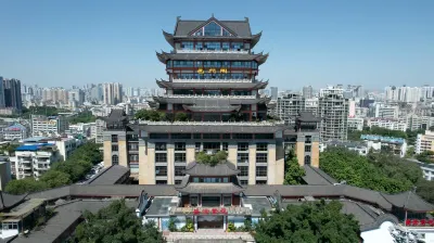 Yongzhou Pavilion Qingshan Lake View Garden Homestay 광시 경제무역직업기술학원 청산캠퍼스-제 1 교실 주변 호텔