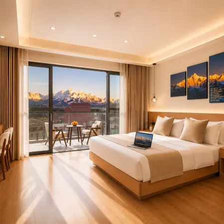 Xueshan Zhijia Golden Sunrise View Smart Guesthouse, Feilai Temple, Meili Snow Mountains