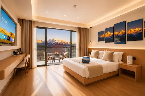 Xueshan Zhijia Golden Sunrise View Smart Guesthouse, Feilai Temple, Meili Snow Mountains