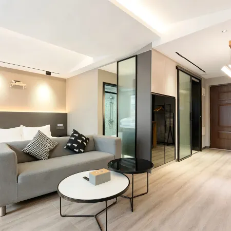 JiHe · Audio-Visual | City·View Light Luxury Retreat (Chongqing Jiefangbei Area Hong Ya Dong)