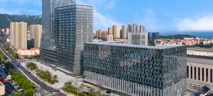 Qingdao Haitian Financial Center Hotel Hotele w: Qingdao