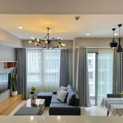Masteri Thao Dien Apartment, Ho Chi Minh City メトロ・スーパーマーケット周辺のホテル