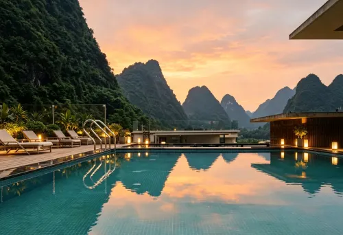 Afang · Youju Shanye Homestay (Guilin Yangshuo Eternal Love) - Rooftop Pools