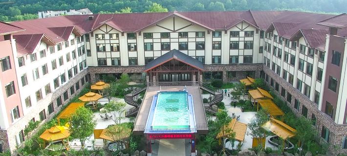 Changbai Mountain Tianmu Pengrui Hot Spring Hotel Ξενοδοχεία στην πόλη Φουσόνγκ