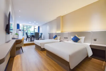 Lanshe Hotel (Wusheng County Government Branch) Отели в г. Вушен