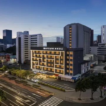 珠海情侶路海浜プールMercureホテル 九洲小学校周辺のホテル