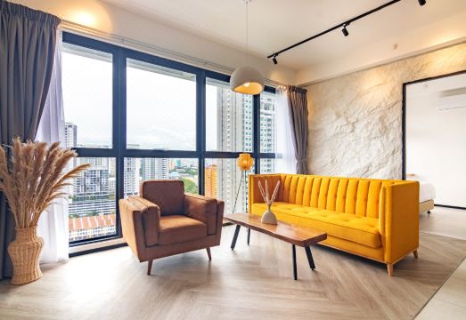 숙소 내부 인테리어 하단