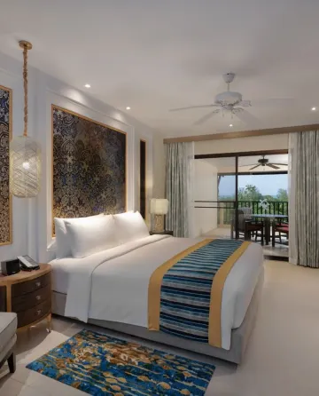 อพาร์ตเมนต์ 2 ห้องนอน ห้องนอน 1: เตียงคิงไซส์ 1 เตียง ห้องนอน 2: เตียงใหญ่ 2 เตียง โซฟาเบด ชั้นล่าง