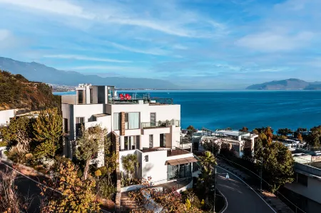 Dali Shushanju Seaview Holiday Villa (Bohai Branch) Отели рядом с достопримечательностью «Plateau Pearl Tower»