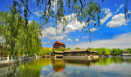 Langfang Jade Yuting Lovers Theme Apartment Отели рядом со станцией Langfang Railway Station