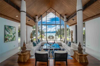 Villa Serenity- Oceanfront Pool Villa with Cinema and Gym Hotels in Ban Pa Khlok