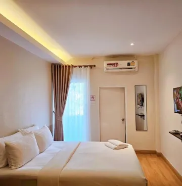 ห้องบัดเจ็ท(เตียงใหญ่) เข้าถึงได้โดยบันไดเท่านั้น