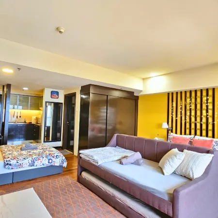 Sunway Studio Homestay 1-min walk Sunway Pyramid Mall & Lagoon by Cloud Host Отели рядом с достопримечательностью «Тематический парк Sunway Lagoon»