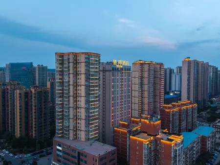 James Joyce Coffetel (Baoji High-tech Zone South High-speed Railway Station) Отели в г. Баоцзи