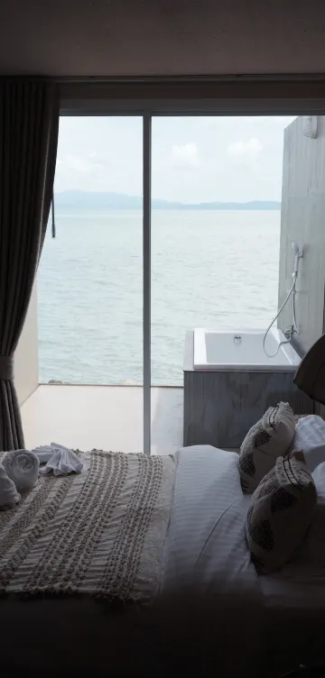 ห้องเตียงควีนพร้อมวิว